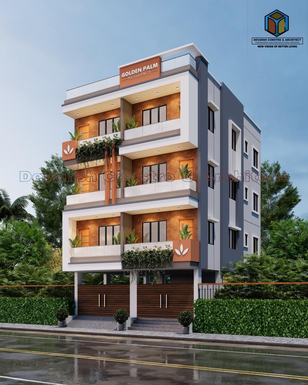 Golden Palms — residential project in Lohegaon